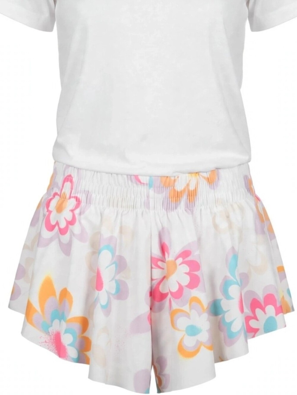 Girls' Adidas Elastic Waitband Floral Gymnastic Skort NWOT Size Medium 10/12